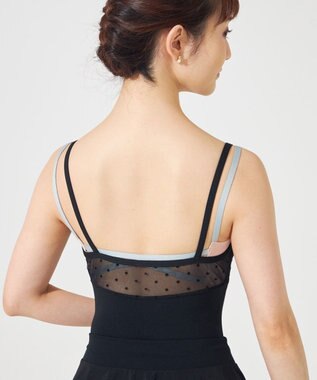 Chacott バッククロス ブラトップ（フリーカット） アイスグリーン