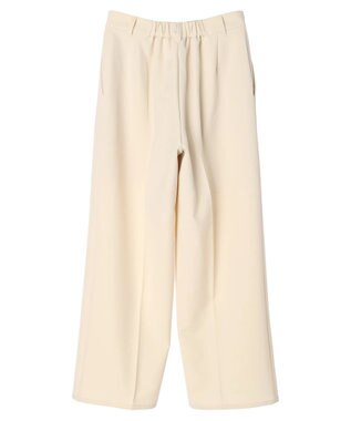 earth music&ecology Ｔ／Ｒストレートパンツ（Ｉｖｏｒｙ） Ivory