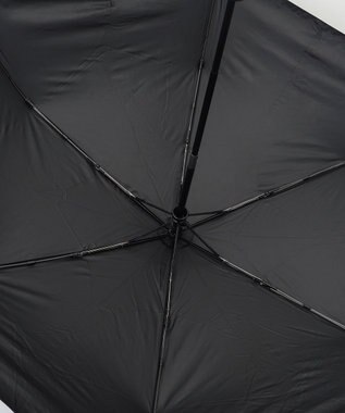 J.PRESS MEN 【遮光率100％ / UVカット率100％ / 体感マイナス4℃ / 晴雨兼用】東レ サマーシールド 折りたたみ傘_61㎝ ブラック系