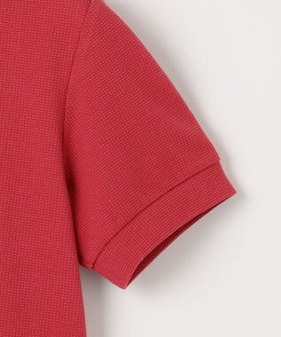 23区GOLF 【WOMEN】【吸水速乾・UVケア】カノコ 半袖ポロシャツ ワイン系