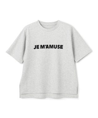 UNFILO BEAUTY FORM-Tコットン ロゴ半袖T トップグレー