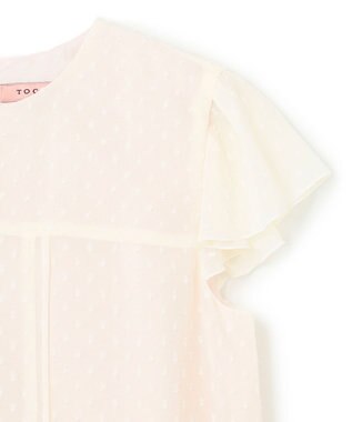 TOCCA 【洗える】SUMMER SHOWER ブラウス アイボリー系