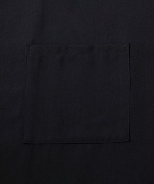 WEGO 【速乾/シワになりにくい】ドライポリオープンカラーシャツ(S) ブラック