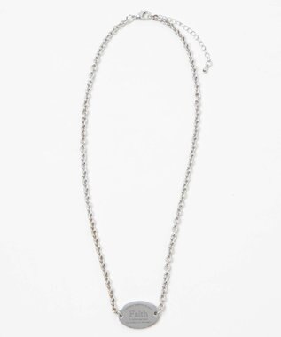 WEGO Lリバーシブルプレートネックレス 柄2