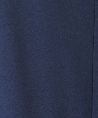 YECCA VECCA ジョーゼットプリーツワンピース Blue