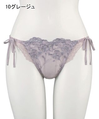 San-ai Resort（三愛水着楽園） エレガントコレクション2310ヒモショーツ  【northerly】 グレージュ