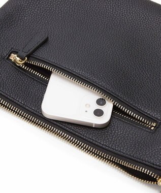 TOPKAPI 【TREASURE TOPKAPI】ストライプベルト・レザー2wayショルダーバッグ グレージュ