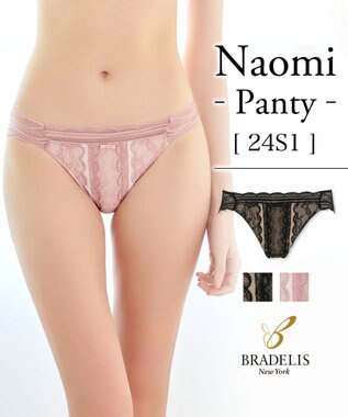 BRADELIS New York 【BRADELIS New York】ナオミスタイルパンティ24S1 ローズピンク