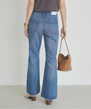 WEGO 【ANGIE VINTAGE/SMLサイズ展開】ブーツカットデニムパンツ ブルー