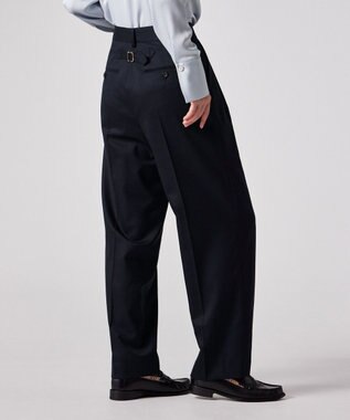 Paul Smith トラベル タックパンツ ネイビー