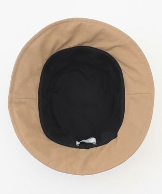 J.PRESS YORK STREET 【UNISEX】ロゴ刺繍バケットハット ベージュ系