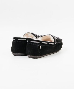 BONTRE 【EMU/エミュー】ムートンモカシンシューズ ブラックスムース