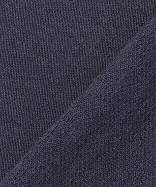 23区 S 【SLOW/WEB限定】ラスティックテリー Vネック カットソー ダルブルー系