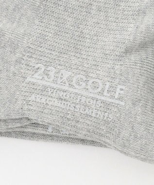 23区GOLF 【WOMEN】ニーハイソックス ライトグレー系