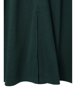 Green Parks 接触冷感　袖切替えカットワンピース Green