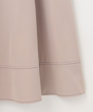 Feroux 【新色追加・洗える】バックリボン キャミワンピース ベージュ系