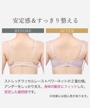 BRADELIS New York 【BRADELIS New York】ノンワイヤーブラ26S1 ブラデリス 補正下着 補整 ブラジャー ライラック