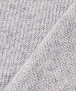 23区 【滝沢眞規子さん着用/洗える】ウールカシミヤ クルーネック ニット ライトグレー系