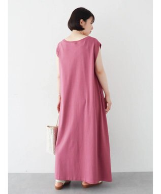 Green Parks ・ＳＵＧＡＲ　ＳＰＯＯＮ【ＣＯＯＬ】タックノースリワンピ Pink