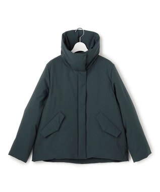 23区 L 【一部店舗限定/滝沢眞規子さん着用/撥水加工】ミリタリー Aライン ダウンコート パイングリーン系