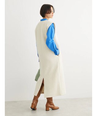 Green Parks ・ＥＬＥＮＣＡＲＥ　ＤＵＥ　ブークレＶネックジャンスカ Ivory