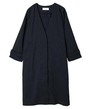 Green Parks 花粉防止　着流しコート Navy