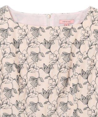 TOCCA 【洗える・消臭】CHAMBRAY GARDEN ドレス ブラック系7