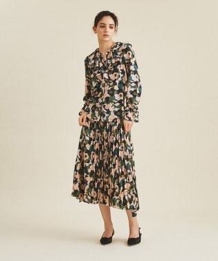 プリントキカプリーツスカート / GRACE CONTINENTAL | ファッション
