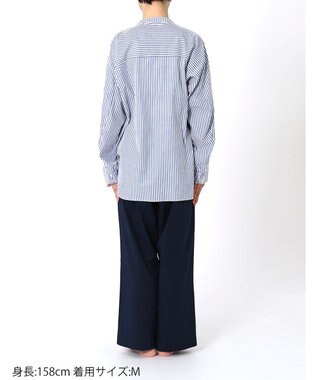 ワコール／睡眠科学 パジャマ 長袖 長ズボン 綿混(本体) ここちよく眠れる 寝返りしやすい レディース YDX509 睡眠科学／ワコール ブルー
