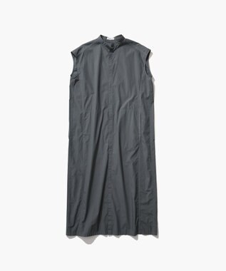 ATON COTTON LAWN | フレンチスリーブドレス GRAY