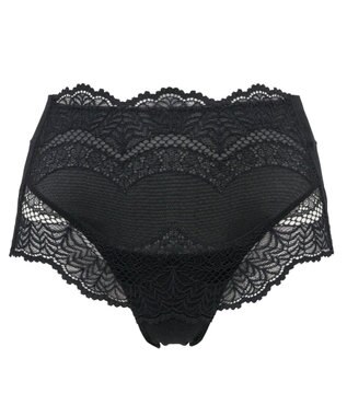 BRADELIS New York 【BRADELIS Me】 レーシィオールインワンスタイルショーツ ブラック