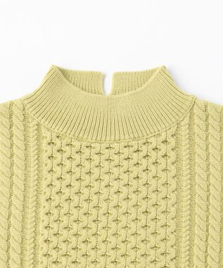 UNFILO アランパターンニット ピスタチオ