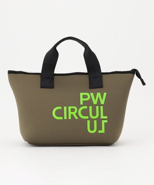 PW CIRCULUS 【NEW】PW ロゴカートバッグ ゴルフ カーキ系