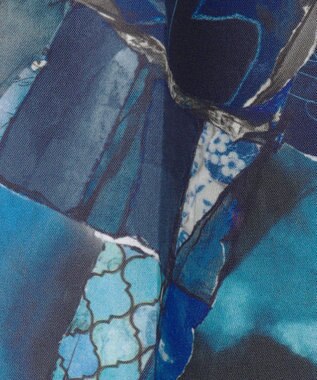 JOSEPH HOMME 【新柄】テクノボイルストレッチ ドロスト付きワイドテーパードパンツ / TEDDY CONVERTIBLE ブルー系5