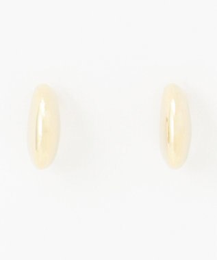 ANY クレセントムーン ピアス（両耳用） ゴールド系