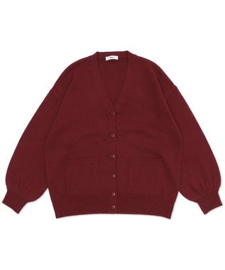 WEGO 【SCHOOLITEM】ニットカーディガン レッドその他