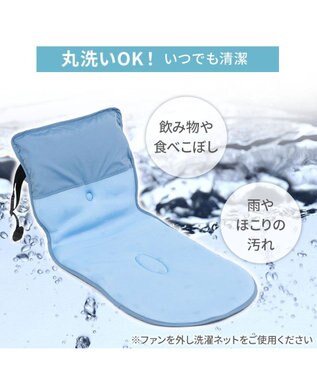 PET PARADISE ペットパラダイス カートクーラー 《ブルー》ファン付きクーラーマット ライトブルー