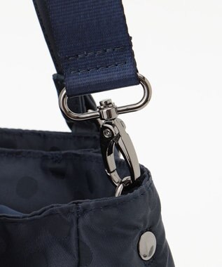 Y'SACCS 【Y’SACCS vous et】ドットジャカード マルチウェイトート Sサイズ ネイビー