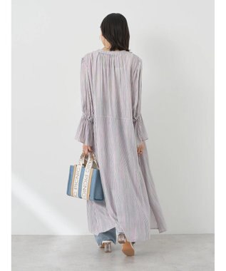 earth music&ecology マルチストライプワンピース Off White