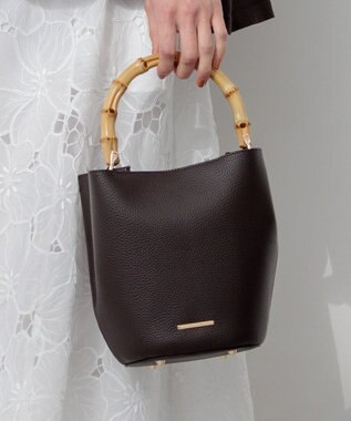 23区 【先行予約】バンブーハンドル 2WAY ミニマル バッグ