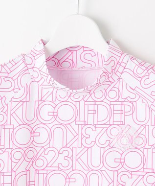 23区GOLF 【辻梨恵プロ着用】【WOMEN】ビッグロゴ モックネック ピンク系5