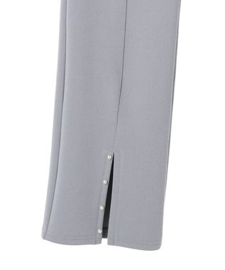 earth music&ecology パールスリットパンツ Blue