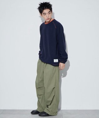 WEGO DISCUSフリースラグランPO ネイビー