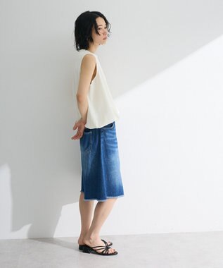 Green Parks ・Ｐｅｔｉｔ　Ｆｌｅｕｒ　バルーンノースリーブプルオ Off White