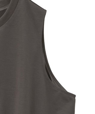 Green Parks ・Ｐｅｔｉｔ　Ｆｌｅｕｒ　バルーンノースリーブプルオ Charcoal Gray