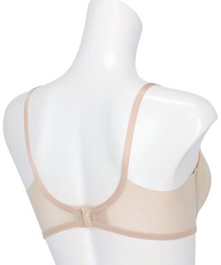 Wing ブラジャー 汗のベタつきや不快感を軽減 軽やかなつけごこち 背中すっきり 【夏のうすかるブラ】 春 夏 KB2873 ウイング／ワコール ベージュ