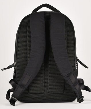 LA BAGAGERIE 【veganview】crinkle nylon backpack Lsize ブラック