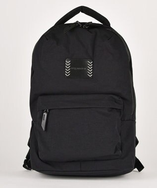 LA BAGAGERIE 【veganview】crinkle nylon backpack Lsize ブラック