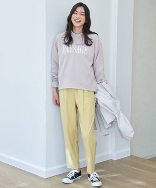 ANY ダンボールエンブロイダリープルオーバー ライトグレー