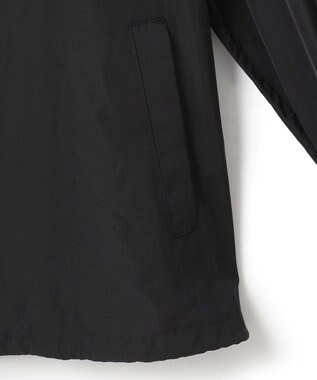 ICB 【洗える】 エステルメモリータフタ ブルゾン ブラック系